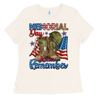 Bone memorial day honor remember Ladies Tee - RanaPortraitStore