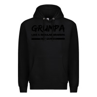 Black Grumpa Premium Hoodie - Bettercallsaul