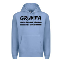 Colony Blue Grumpa Premium Hoodie - Bettercallsaul
