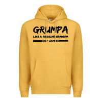 Mustard Grumpa Premium Hoodie - Bettercallsaul