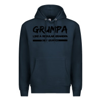 Navy Grumpa Premium Hoodie - Bettercallsaul