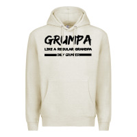Oatmeal Heather Grumpa Premium Hoodie - Bettercallsaul
