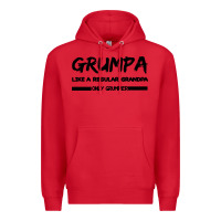Red Grumpa Premium Hoodie - Bettercallsaul