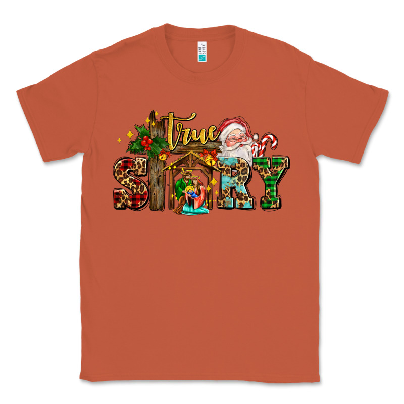 True Story Jesus And Mary Wıth Santa Classic Tee by AdoDesignShop | Teevron