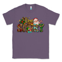 Lavender true story jesus and mary wıth santa Classic Tee - AdoDesignShop