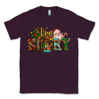 Plum true story jesus and mary wıth santa Classic Tee - AdoDesignShop