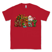 Red true story jesus and mary wıth santa Classic Tee - AdoDesignShop