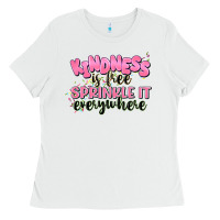 White kindness is free sprinkle it everywhere Ladies Tee - JahusDesignShop