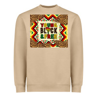 Mushroom young black and free Heavyweight Sweatshirt - Artiststas