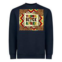 Navy young black and free Heavyweight Sweatshirt - Artiststas