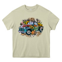 Mossy vintage truck western Heavy Core Tee - Zillion Design Studio