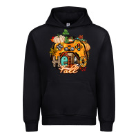 Black hello fall gamer Urban Hoodie - CowGirlArtShop