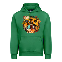 Emerald hello fall gamer Urban Hoodie - CowGirlArtShop