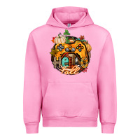 Fuchsia Pink hello fall gamer Urban Hoodie - CowGirlArtShop