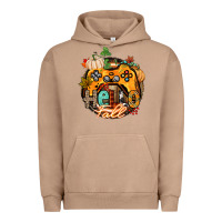 Pigment Burro hello fall gamer Urban Hoodie - CowGirlArtShop