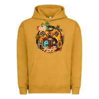 Pigment Peanut Butter hello fall gamer Urban Hoodie - CowGirlArtShop