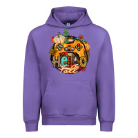 Tulip hello fall gamer Urban Hoodie - CowGirlArtShop