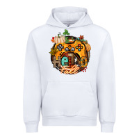White hello fall gamer Urban Hoodie - CowGirlArtShop