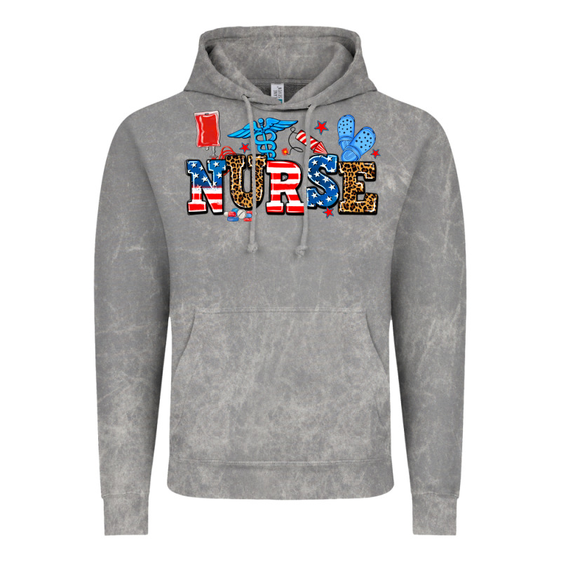 Usa Nurse Vintage Hoodie by AdoDesignShop | Teevron