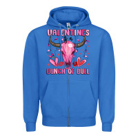 True Royal valentines is a bunch of bull Zipper Hoodie - MaliasSmallBusiness
