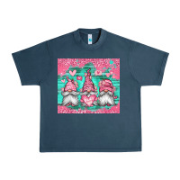 Midnight Navy valentines day gnomes Urban Heavy Tee - Jasminsmagicworld