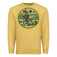 Antique Gold never enough plants Premium Sweatshirt - Artiststas