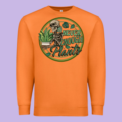 Never Enough Plants Premium Sweatshirt Designed By Artiststas