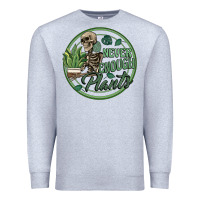 Heather Grey never enough plants Premium Sweatshirt - Artiststas