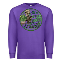 Purple never enough plants Premium Sweatshirt - Artiststas
