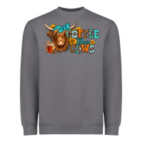 Storm coffee then cows longhaired cow Heavyweight Sweatshirt - Jasminsmagicworld
