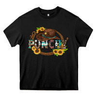 Black punchy Heavy Core Tee - Zillion Design Studio