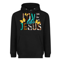 Black Love Like Jesus Heavyweight Hoodie - LillyAllenDesigns
