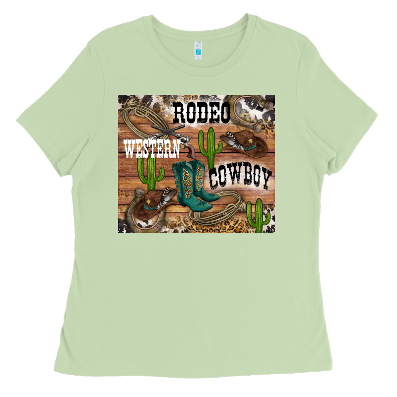 Western Rodeo Ladies Tee by RanaPortraitStore | Teevron