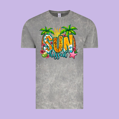 Sun Kissed Summer Vintage Tee Designed By Jasminsmagicworld