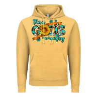 This Is Gods Country Sunflower Vintage Hoodie | Teevron