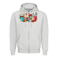 Dove Grey dog mama golden retriever Zipper Hoodie - MaliasSmallBusiness