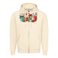 Sandshell dog mama golden retriever Zipper Hoodie - MaliasSmallBusiness