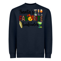 Navy santa's favorite bartender Heavyweight Sweatshirt - AdoDesignShop