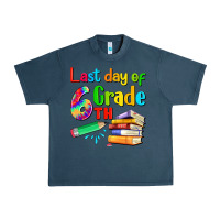 Midnight Navy last day of sixth grade Urban Heavy Tee - Artiststas