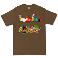 Cacao teacher name frame custom Premium Tee - texasbilliewilder