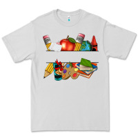 Dove Grey teacher name frame custom Premium Tee - texasbilliewilder