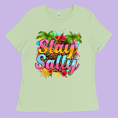 Ladies Tee stay salty