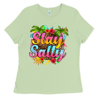 Matcha stay salty Ladies Tee - RanaPortraitStore