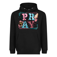Black Pray leopard frame Heavyweight Hoodie - LillyAllenDesigns