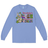 Colony Blue somebody's high maintenance  problem Long Sleeve Tee - JahusDesignShop