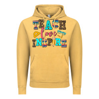 Vintage Mustard teach love inspire Vintage Hoodie - AdoDesignShop