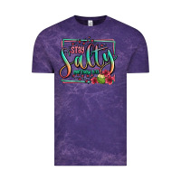 Cloud Purple stay salty matthew 5 13 summer Vintage Tee - Jasminsmagicworld
