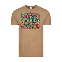 Vintage Coffee stay salty matthew 5 13 summer Vintage Tee - Jasminsmagicworld