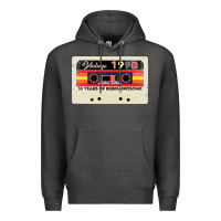 Charcoal Heather 30th birthday 30 years 1990 retro tape cassette Premium Hoodie - Bettercallsaul