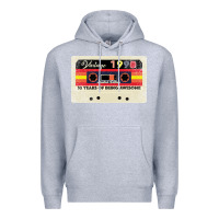 Heather Grey 30th birthday 30 years 1990 retro tape cassette Premium Hoodie - Bettercallsaul